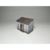 Caseta de Madera Rural Prepintada | Escenografía para Wargames 28mm