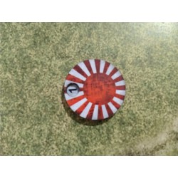 (5 unidades) Marcador de Pines Giratorio Bolt Action | Dial de Supresión numerados del 1-10 | Ejército Imperial Japonés WWII