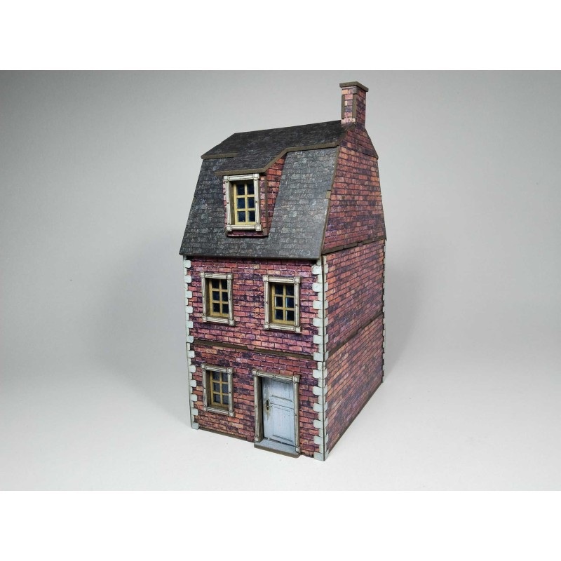 Edificio prepintado Normandia 002