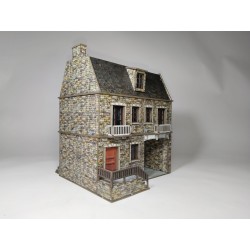 Edificio europeo con pasaje