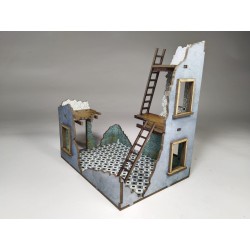 Edificio derruido de tres plantas